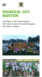 Mobile Screenshot of donegalbostongaa.com